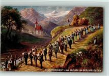 83486 W8243 Ramsau b. Berchtesgaden - Bauernhochzeit - Volksleben
