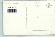 95111 W8673 Rehau , Oberfr 1960 - Bahnhofstraße, gute Erhaltung AK