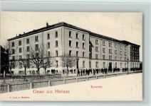 Herisau Kaserne, gute Erhaltung AK Kaserne 1911