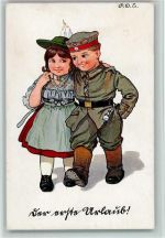 WK I Kinder in Uniform - Der erste Urlaub Engelhard, P.O. / POE