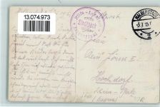 38820 O3600 Halberstadt 1915 - Museum, Erhaltung - Stempel Hilfslazarett Stadtpark - I AK
