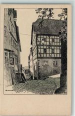 W6407 Schlitz Federzeichnung Nr. 11 , Benderhaus, gute Erhaltung AK Ubbelohde, O.