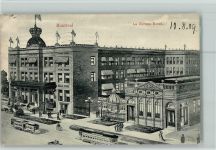 Montreal 1909 - La Corona Hotel Straßenbahn
