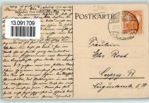 Greiffenberg Gryfow Slaski 1917 Künstlerkarte Birkenhof Kurhaus - Federzeichnung - Schlesien