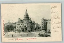 W8000 München Abbildung 1902 AK Löwenbräukeller