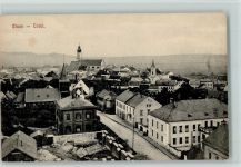 93413 W8490 Cham , Oberpf 1910 - Straßenbild von oben gesehen, gute Erhaltung AK