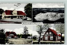 25813 W2250 Schobüll b Husum, Nordsee - Geschäftshaus Friedrichsen An der Nordsee Schullandheim Nordsee-Gaststätte