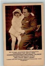 Kammersänger Richard Tauber 1932 AK Filmschauspieler