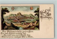 35037 W3550 Marburg 1898 - nach Merian - Alt Marburg