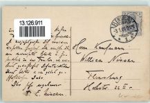 24937 W2390 Flensburg 1906 - Rathaus-Straße mit dem Stadttheater