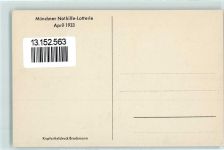 Münchner Nothilfe Lotterie 1933 AK Hoffmann, A. Künstlerkarte