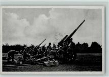 Flak Geschütze in Feuerstellung AK Waffe WK II 1939