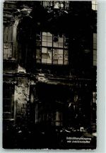 10115 W1000 Berlin Mitte Foto AK Straßenkämpfe Schloss mit Artillerietreffer