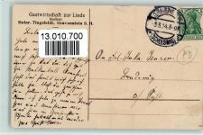 Gewichtheben - Humor Kraftsport 1914 Lithographie / Prägedruck