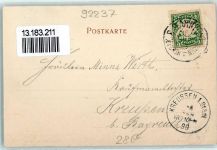 92237 W8458 Sulzbach-Rosenberg 1899 - Luitpoldplatz