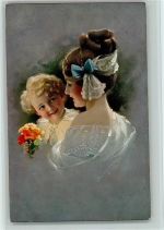 Novitas Nr. 20887 - Glamour - Mutter und Kind - Spitzen Haarband , Knoefel, L.