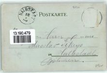 82319 W8130 Starnberg 1900 Gebrauchsspuren Bismarckdenkmal Starnberger-See Dampfer