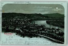 79761 W7890 Waldshut 1900 Lithographie / Mondschein
