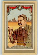Stalin Le rouleau compresseur est passe AK Antipropaganda WK I