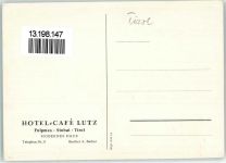 6166 Fulpmes - Hotel Cafe Lutz Bes A. Bacher Lutzalm