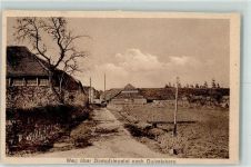 47559 W4193 Kranenburg , Niederrhein - Dampfziegelei Feldweg Ort handschriftlich