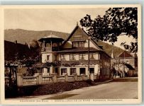 67730 Chatenois Kestenholz 1929 - Hostellerie de la Gare AK