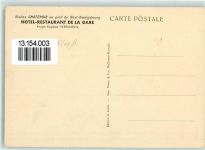 67730 Chatenois Kestenholz 1929 - Hostellerie de la Gare AK