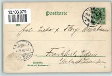 Recht viel wünsche ich mir AK Geldschein auf AK 1899 Prägedruck