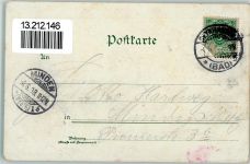 32545 W4970 Bad Oeynhausen 1898 Lithographie Gruss aus