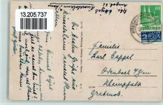 65428 W6090 Rüsselsheim 1949 - Schwimmbad AK