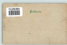 O6600 Greiz Gruss aus Lithographie Oberes Schloss AK HGL, Verlag Meteor 1899 Karte beschädigt