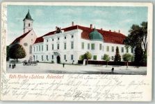 88326 W7960 Aulendorf , Württ - Kath. Kirche Schloss