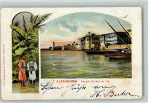 Alexandrie 1901 - Palais de Ras El Tin AK