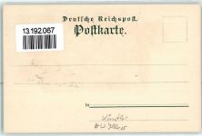 38855 O3700 Wernigerode Lithographie / Künstlerkarte Steinerne Renne W. Illner