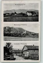 83646 W8170 Wackersberg b Bad Tölz Gebrauchsspuren Blomberg Dorfstraße