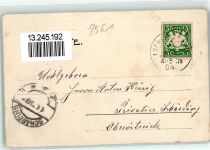 91224 W8561 Eschenbach b Lauf a d Pegnitz 1904 - Geschäft Josef Dumm Brunnen