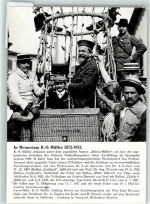 Wettfahrt für Freiballone Leiden 1960 Werk Abnahme Fahrt Ballon Albis Ballonpost 1960