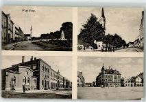 94447 W8350 Plattling - Kirche St. Magdalena Stadtplatz