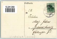 W3300 Braunschweig Michaelis Primaner Verein AK Studentenwappen 1913 Lithographie