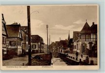 77948 W7632 Friesenheim , Baden 1930 - Straßenpartie, gute Erhaltung AK