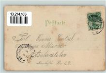 W1000 Schildhorn Schildhorn Sagen Luna AK Nr. 75 AK HGL 1901 Lithographie