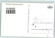 55450 W6536 Langenlonsheim - Rückseite mit Abschürfungen bzw Kleberesten
