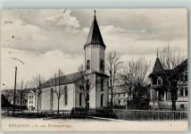 08258 O9651 Erlbach , Vogtl - Kirche