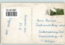 21376 W2125 Salzhausen , Lüneburger Heide Gebrauchsspuren Deutsches Haus Bavaria Stuben
