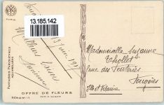 Serie 15 Offre de Fleurs Verlag A. Noyer AK Sager, Xavier 1917