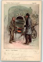 London Familiar Figures of London Nr. 5 Hot Potatoes Beruf Straßenverkäufer Typen 1901