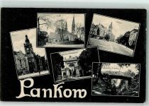 10115 O1100 Pankow 1914 - Rathaus Teufelsbrücke Bürgerpark