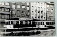 68159 W6800 Mannheim Foto AK Straßenbahn 10. Oktober 1964 Ort handschriftlich