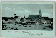 W8262 Altötting Kirche HGL, Verlag Hagelberg Mondschein