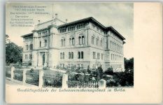 99867 O5800 Gotha , Thür Gebrauchsspuren Geschäftsgebäude der Lebensversicherungsbank